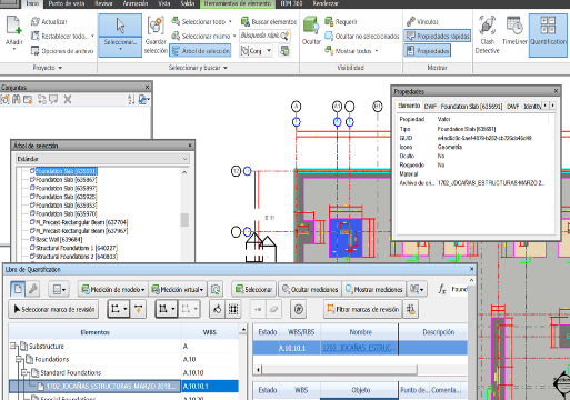 Cuantificacion de Recursos y elementos Proyecto BIM | Curso AutoDesk Naviswork (Online)